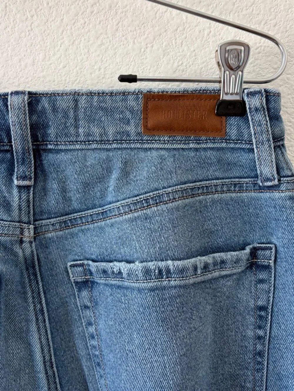 Hollister Women's Denim Jeans Size 8R Blue Cotton Blend Stretch Medium Wash